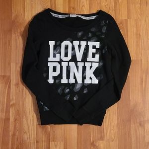love pink sweater